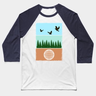 Earth Day Baseball T-Shirt